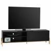 Norrwood Meuble TV Caborn I - Noir / Pin