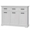 Ridgevalley Buffet New Dessa III - Imitation pin blanc
