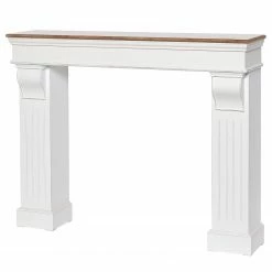 Butlers Bordure de cheminée MASTERPIECE - Paulownia - Blanc