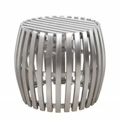 Jack & Alice Table d’appoint Liam II - Acier inoxydable