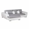 Roomscape Canapé d'angle Ilona (convertible) - Méridienne courte à gauche (vue de face)
