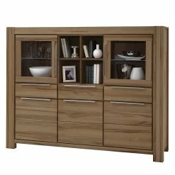 Ars Natura Buffet haut Pia II - Chêne sauvage massif huilé - Sans éclairage
