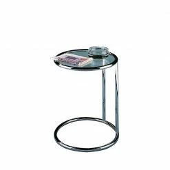Home Design Table d'appoint Klara - Chrome