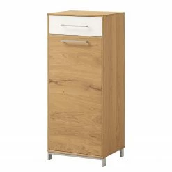Voss Commode Vedo I - Chêne / Blanc - Butoir à gauche