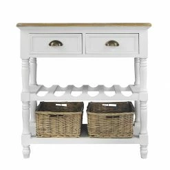 Maison Belfort Console Elyria II - Paulownia partiellement massif