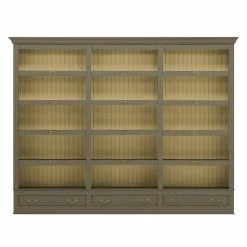 Maison Belfort Étagères Azjana - Granite / Pin crème - Sans échelle