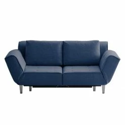 Chillout by Franz Fertig Canapé convertible Leo - Bleu