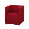 Mooved Fauteuil Carmen - Tissu rouge