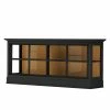Maison Belfort Buffet Azjana I - Noir / Pin couleur miel