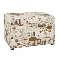 Home Design Banquette Sagres - Lin multicolore