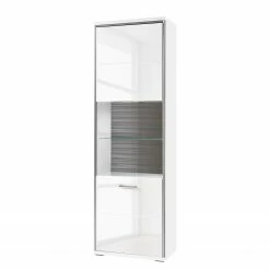 Loftscape Armoire vitrine Kushiro - Butoir à gauche